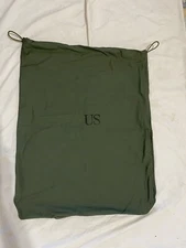 USGI MILITARY LAUNDRY BAG ARMY SURPLUS BARRACKS BAGS STUFF SACK GREEN DRAWSTRING