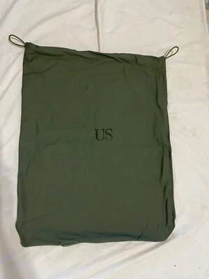 USGI MILITARY LAUNDRY BAG ARMY SURPLUS BARRACKS BAGS STUFF SACK GREEN DRAWSTRING