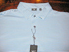 NWT Men's FOOTJOY MultiStripe Pique Golf Polo - Style #32353 - 3XL — photo 1