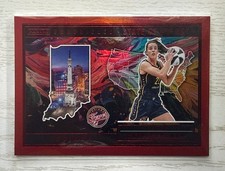 2025 Caitlin Clark Chronicles State of the Art #82 Red Foil Indiana Fever