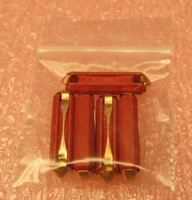 5 Fuses Bullet Ceramic ATS GBC Torpedo 16A (Red), Flosser Germany