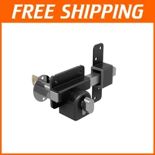 Keyed Inside & Outside Gate Lock in Stainless Steel