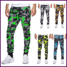 2025 Autumn And Winter New Men's Casual Camouflage Waist Drawstring Large.