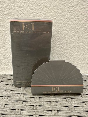 KL EDT 1.7 Oz Eau De Toilette Spray Vintage Karl Lagerfeld SEALED BethCo + Bonus