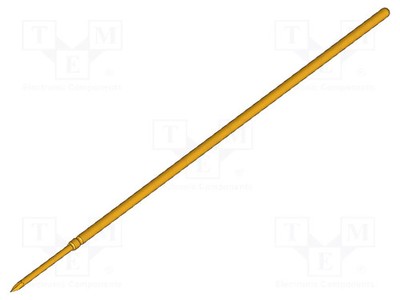 Hub max: 6,35mm 2A Prüfnadel Arbeitshub: 4,3mm Kontakte: Stahl