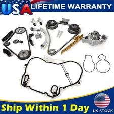 Timing Chain Kit Water Pump VVT Gear for 09-17 Chevy Equinox Buick GMC 2.4L 2.2L