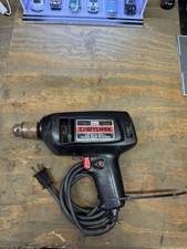 Vtg Sears Craftsman 315.10491 Variable Speed Reversible 3/8 Inch Cord Drill (G)