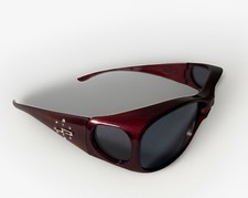 Jonathan Paul Fitover Sunglasses     UV 400 Aurora Claret Wine Gray Polarized