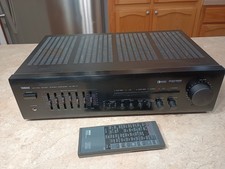 Yamaha Natural Sound Stereo Amplifier AV-85 PY With Remote 