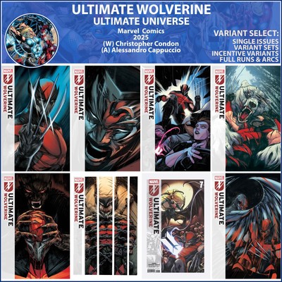 Ultimate Wolverine (20245) #1 2 3 4 5 6 7 8 Marvel Comics COVER SELECT