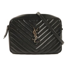 Borsa a tracolla SAINT LAURENT YSL SHW Lou fotocamera 574494 pelle di vitello nera