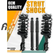 For 2005-2010 Ford Mustang Quick Complete Shocks Struts Assembly Front Rear