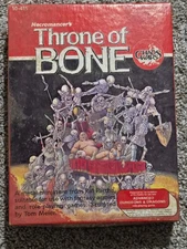 Ral Partha D&D Necromancer's Throne Of Bones 1986 Pewter #2594