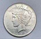 1925-P Peace Dollar S$1 BU 90% Silver Nice luster.