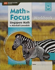 Math in Focus: Singapore Math: Student Workbook, Book A Grade 5 - VERY GOOD