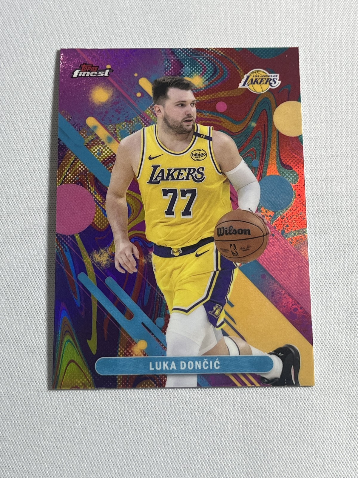 Luka Doncic #81 2019-20 Panini National Treasures Basketball 2018-19 Flawless Printing Plates