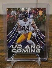 GEORGE PICKENS 2022 PANINI CONTENDERS OPTIC UP AND COMING BLACK SCOPE RC 24/25