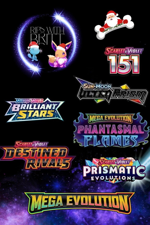 FLAMES! DESTINED RIVALES! BRILLIANT! 151! ETBS! PRISM! W/BRITT !