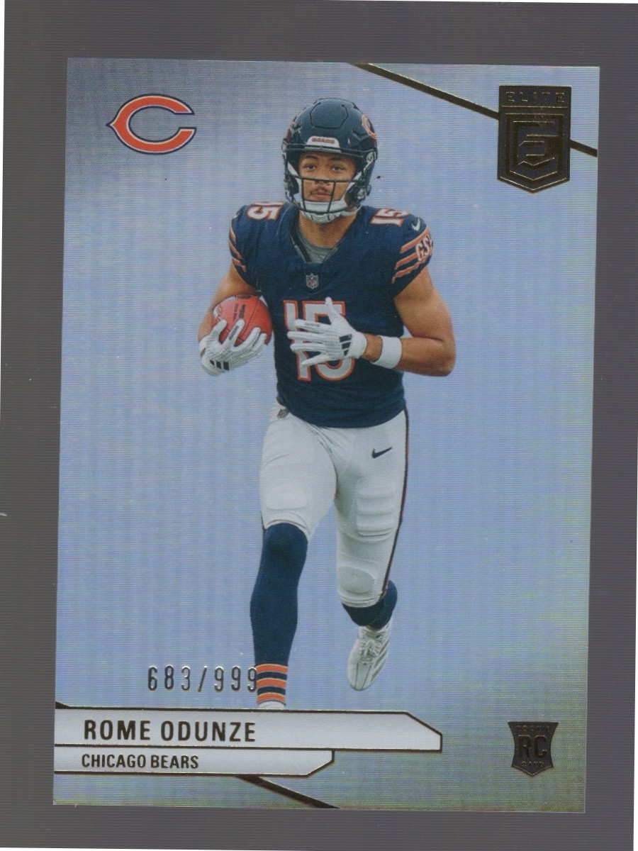 2024 Panini Donruss Elite Rome Odunze #103 Rookie RC.  683/999