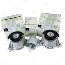 3 pcs Engine & Transmission Mount For Mercedes E350 E400 C350 C300 3.0 3.5L NEW