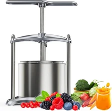 Fruit Wine Press - 100% Nature Juice Making for Apple/Carrot/Orange/Berry/Vegeta