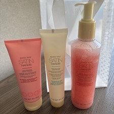 Mary Kay Satin Hands Set Pomegranate Full Size Brand New Limited Edition