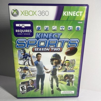 Kinect Sports: Season Two (Microsoft Xbox 360, 2011) TESTED - COMPLETE