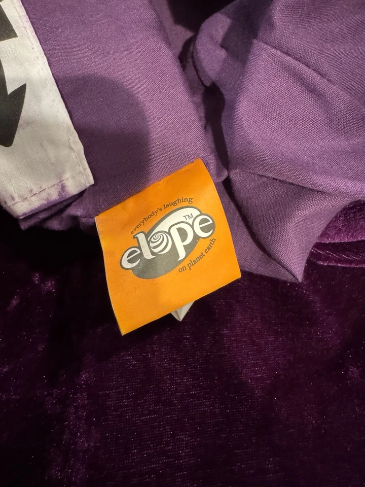 Alice In Wonderland The Madhatter Hat, Elope, Adjustable Halloween Purple Velvet - Image 4 of 4