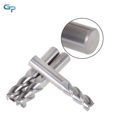 Alu-Power 3 Flute Carbide End Mill for Aluminum x 1-1/4'' Cutting Length 3PC 1/2''
