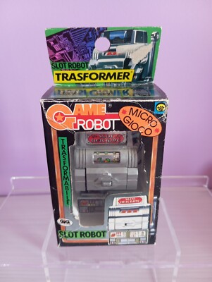    Transformers Trasformer Game Robot Slot Scatola Gig Takara Nuovo    