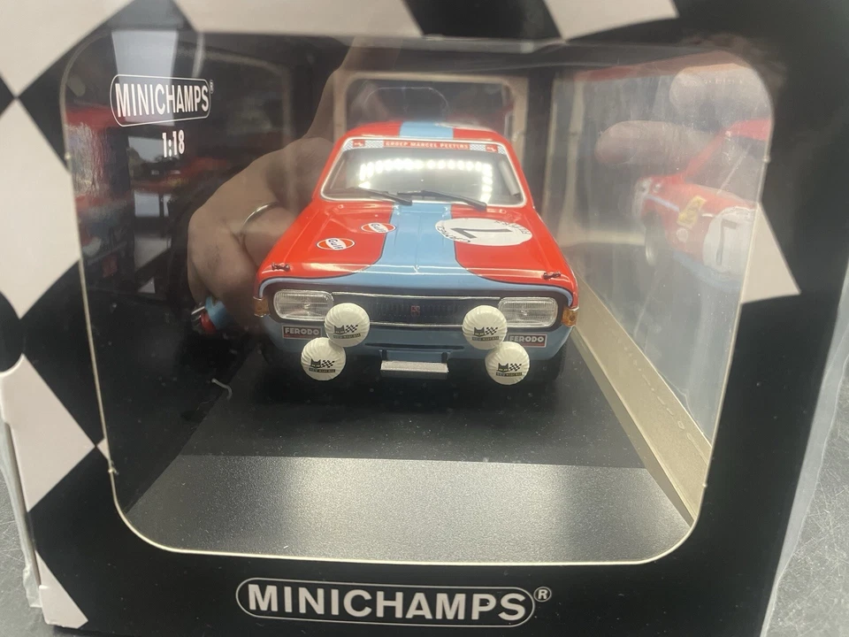 Opel Commodore A Steinmetz 24H SPA 1972 1.18 Minichamps 1/18 Mint Box - Immagine 3 di 4