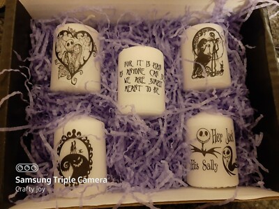 Nightmare before Christmas Votivkerzen Set 2