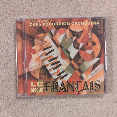 Dan Newton's Cafe Accordion Orchestra - Le Disque Francais (2004, CD)