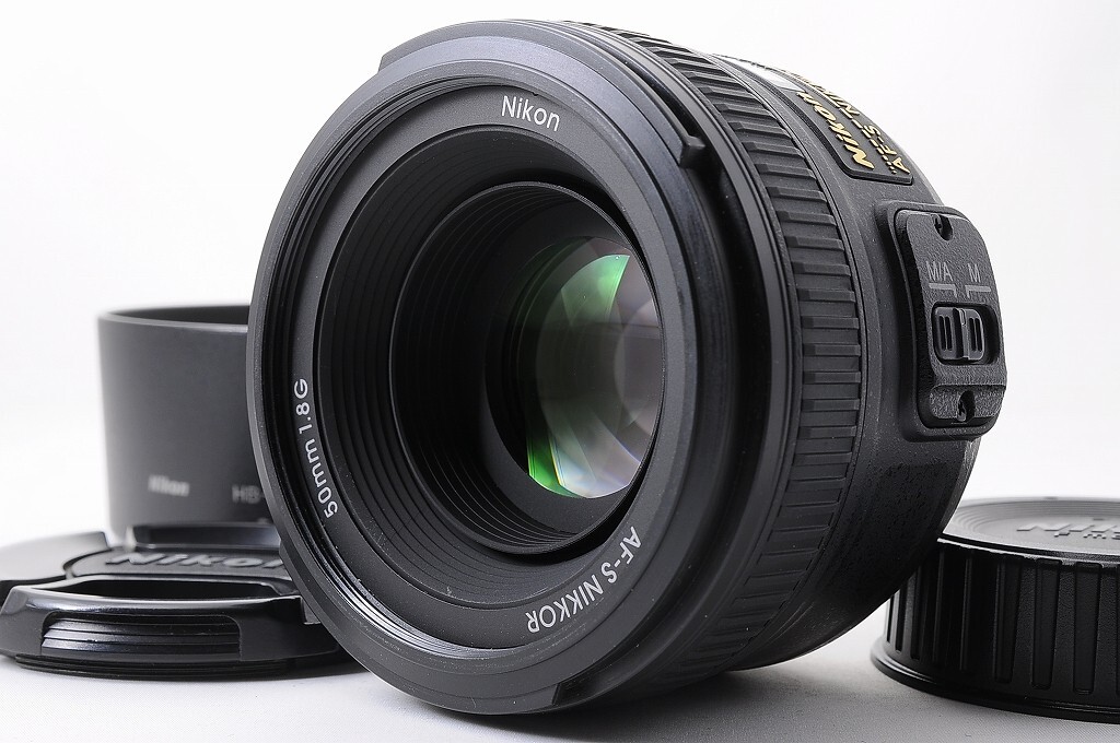 美品 Nikon AF Nikkor 50mm F1.8 D #8947 Nikon-AF-S-Nikkor-50mm-f-1-8G-