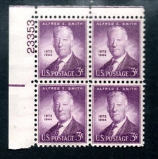 US Scott #937 Plate Block of 4, #23353 UL, MNH