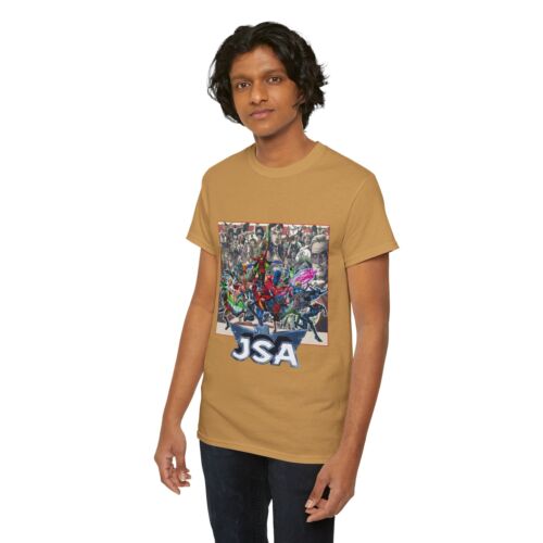 JSA T-Shirt - Dr Fate, Power Girl, Alan Scott, Jade, Mr Terrific, Stargirl - DC - Picture 24 of 65