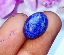 100% Naturale Lapislazzuli 7.65 KT Certificato Loose Gemma Misura Anello
