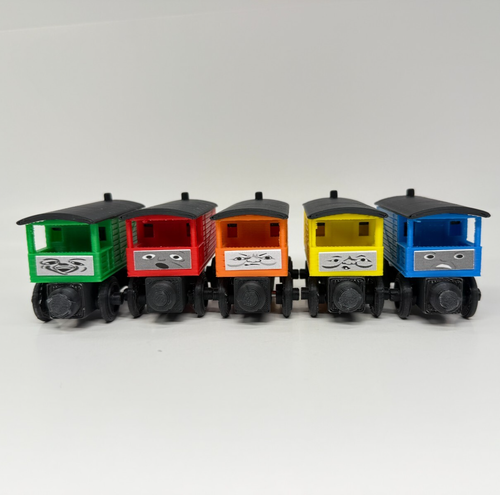 Ferrocarril de madera Breakvan, tren de caboose hecho a medida Thomas Friends Brio - Elige - Imagen 6 de 61