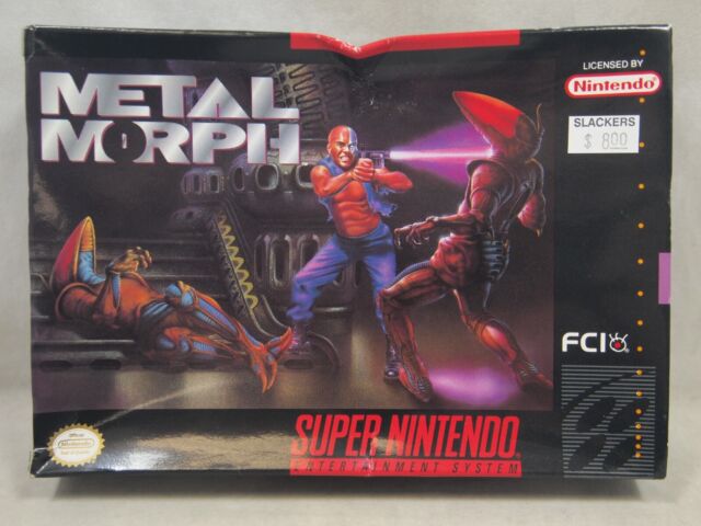 Metal Morph (Super Nintendo | SNES) Authentic BOX ONLY