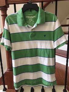 american eagle collared shirts