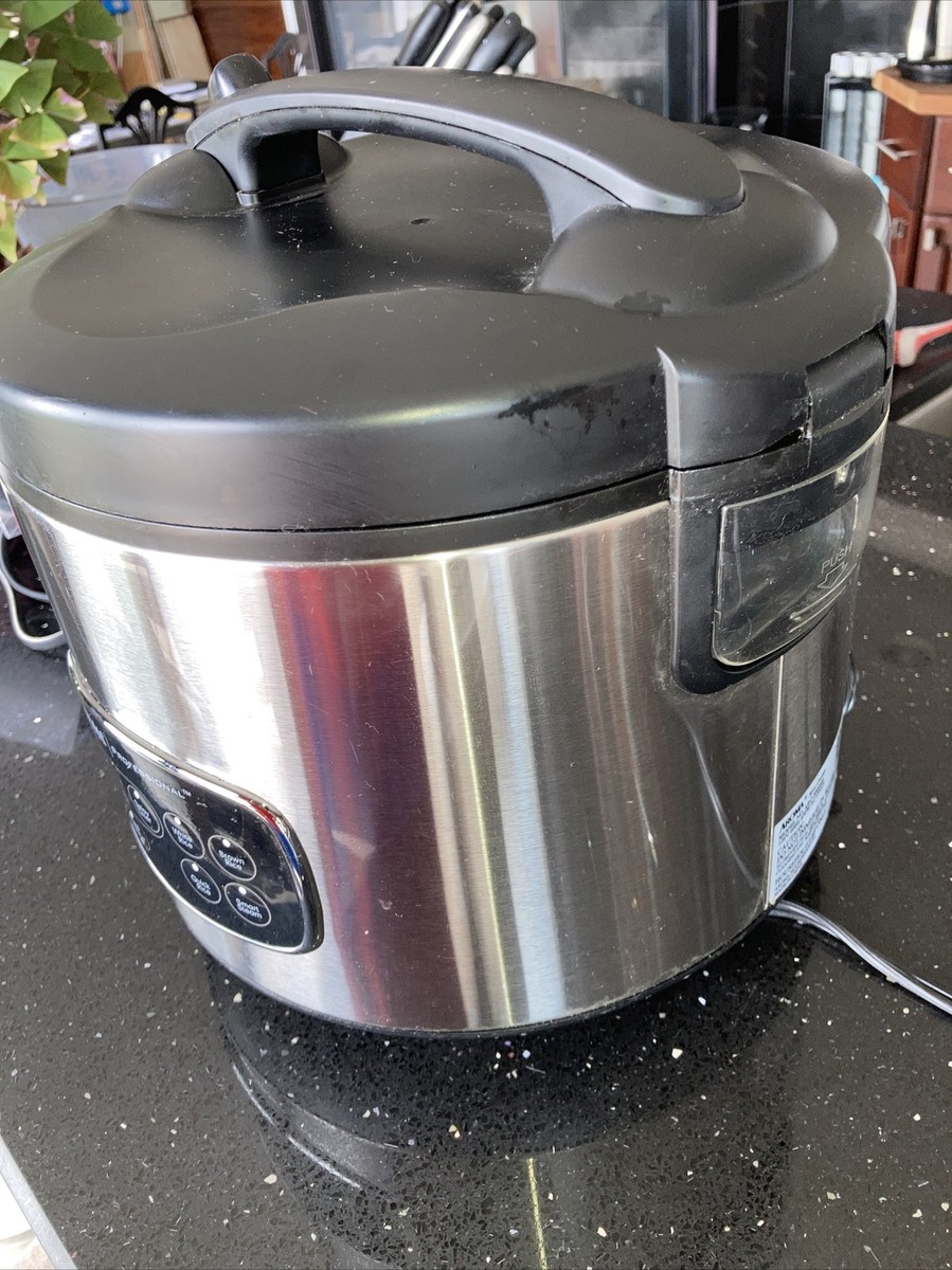 Aroma ARC‑3000SB Professional 4-Quart Rice Slow Cooker Steamer