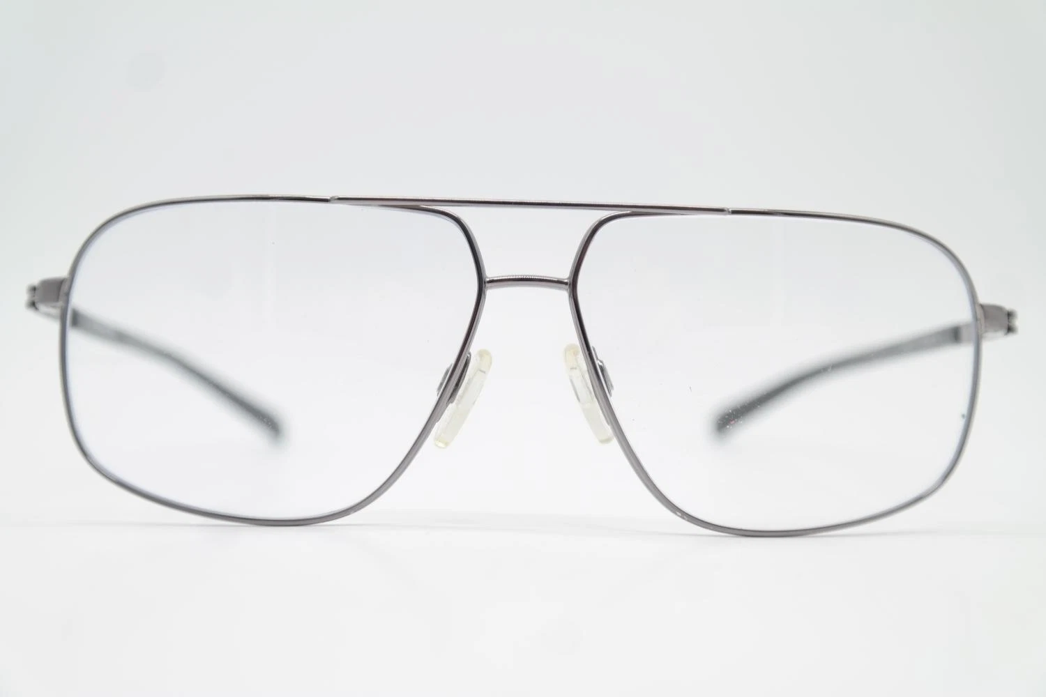 Glasses Rodenstock R 1347 Silver Black Oval Eyeglass Frame New