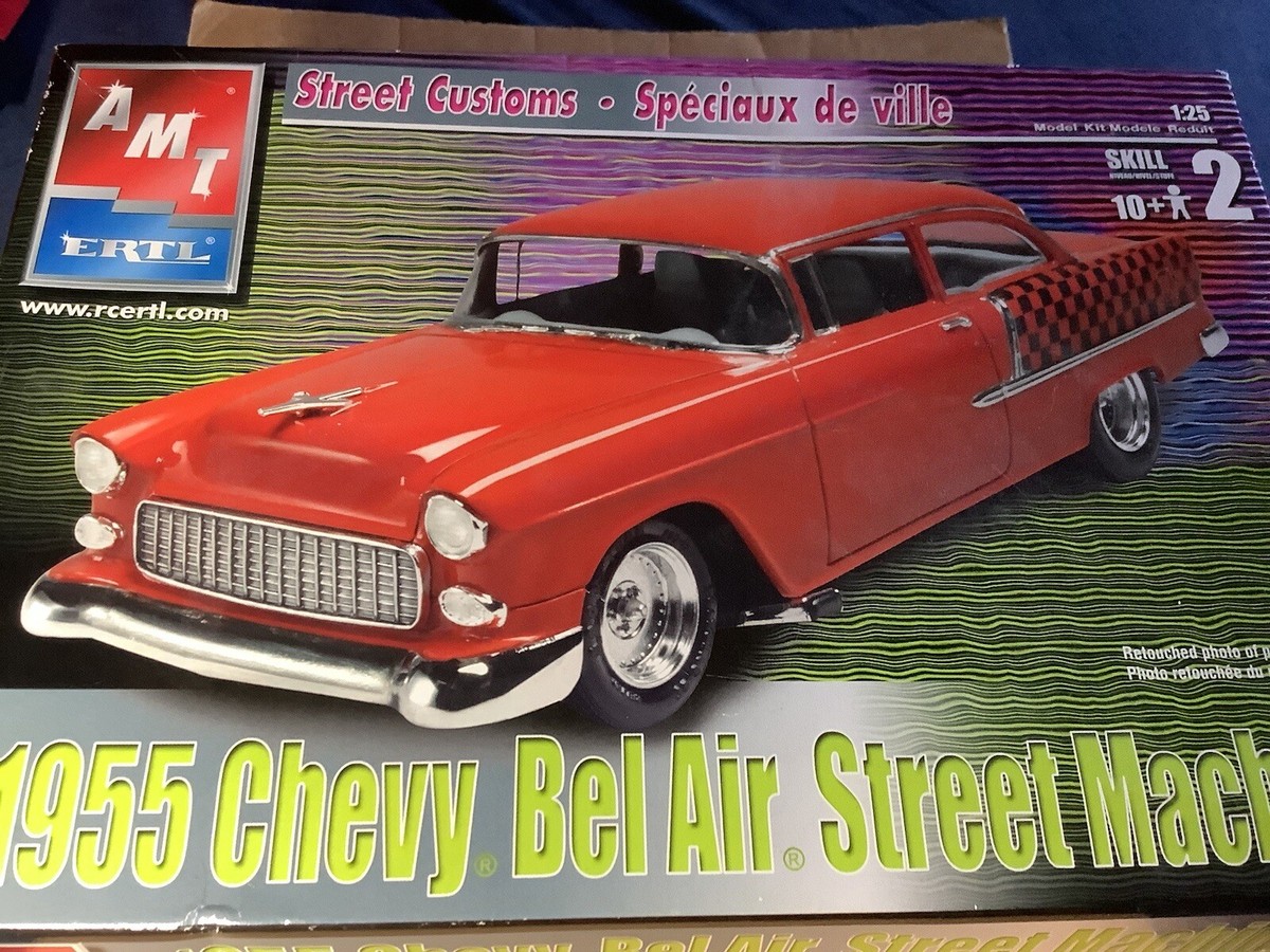 Revell Street Machine 55 Chevy Diecast Car 1/25 Scale Model Car