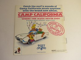 Camp California TurboGrafx 16 Manual Turbo Grafx CD Duo Super CDROM Authentic