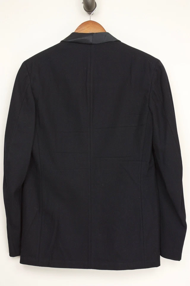 RARE 1933 NRA Eagle Mens Shawl Lapel Tuxedo 38R 35/34 Midnight Blue Wool Formal - Image 3 of 4