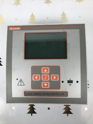 LOVATO  DCRG8 POWER FACTOR CONTROLLER, 5A 100-415VAC 50/60Hz