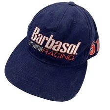 Barbasol Racing #51 Ball Cap Hat Snapback Baseball