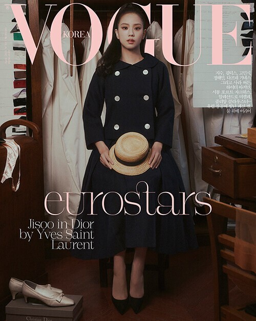 JISOO BLACKPINK VOGUE Korea 2025 04 April Magazine Edition KPOP