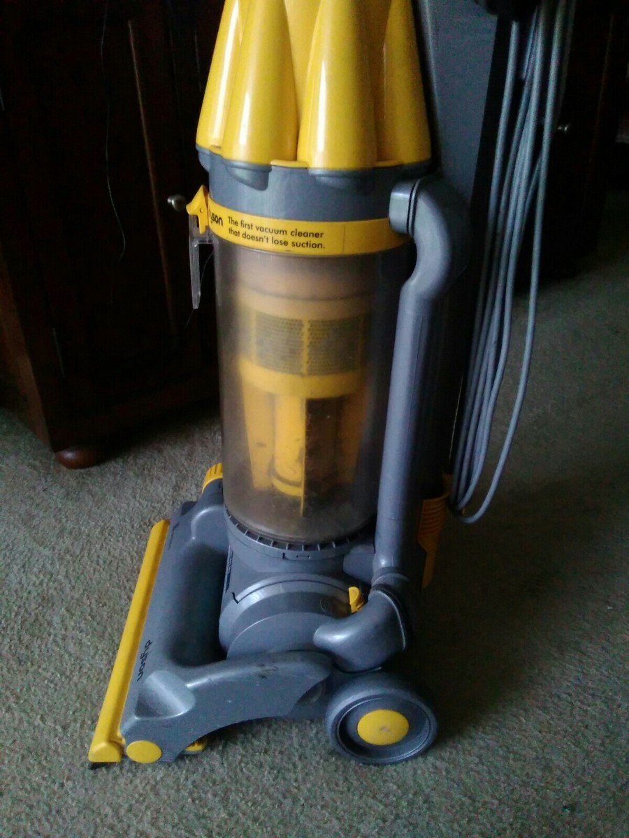 Dyson DC07 Standard Upright Vacuum Cleaner Yellow *NEEDS NEW