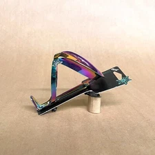 Supacaz Fly Cage Ano, 18 g, LockTight Wings, Laser Etched Graphics, Road/MTB